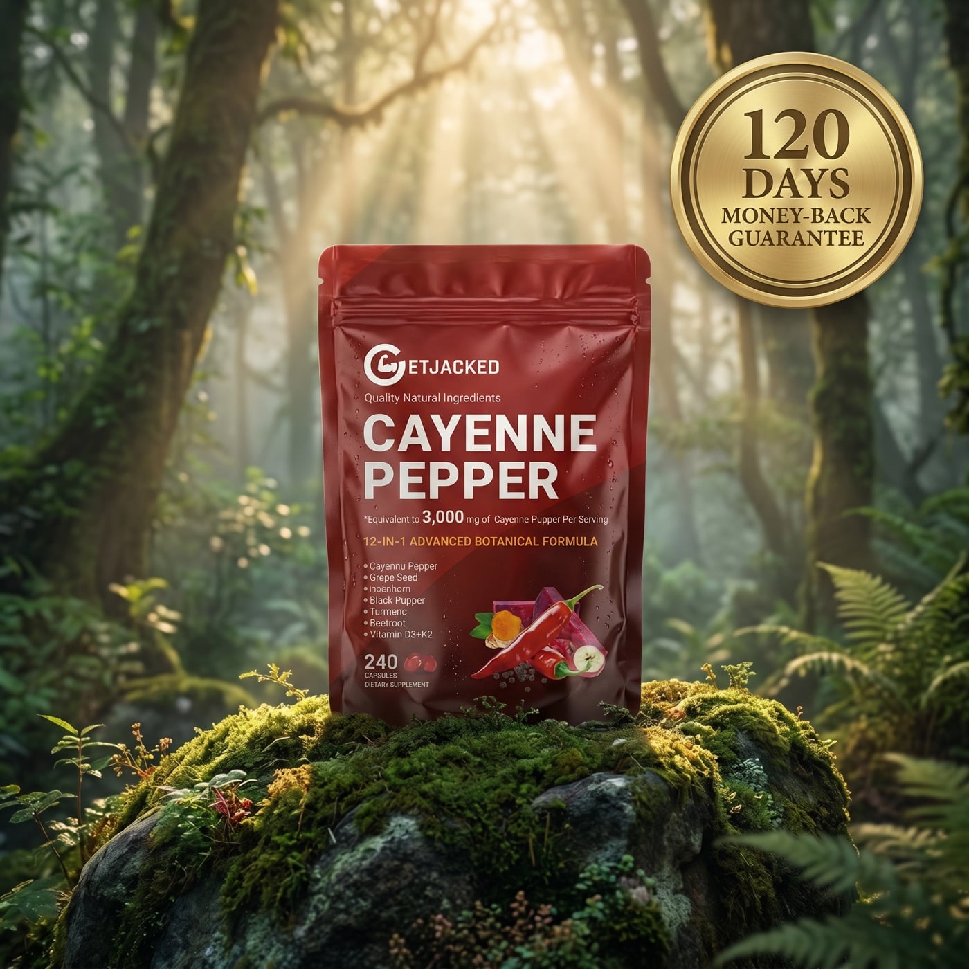 Pouch with 120 day guarantee