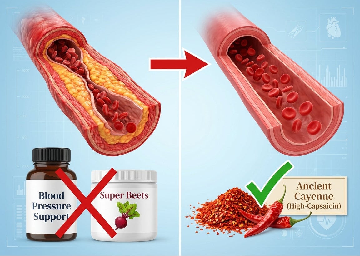 Cayenne capsaicin for healthy circulation