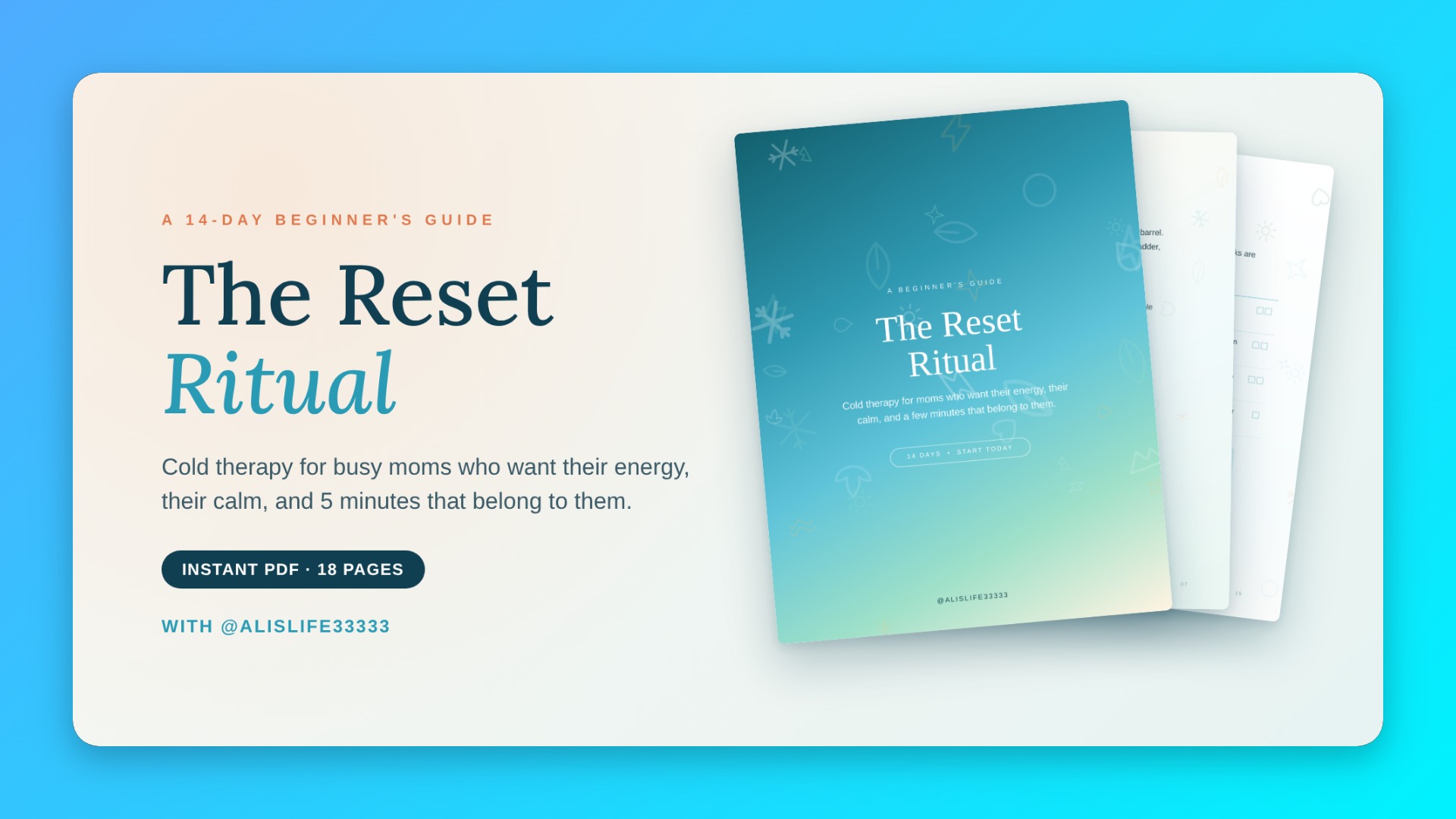 The Reset Ritual: Cold Plunge Starter Guide
