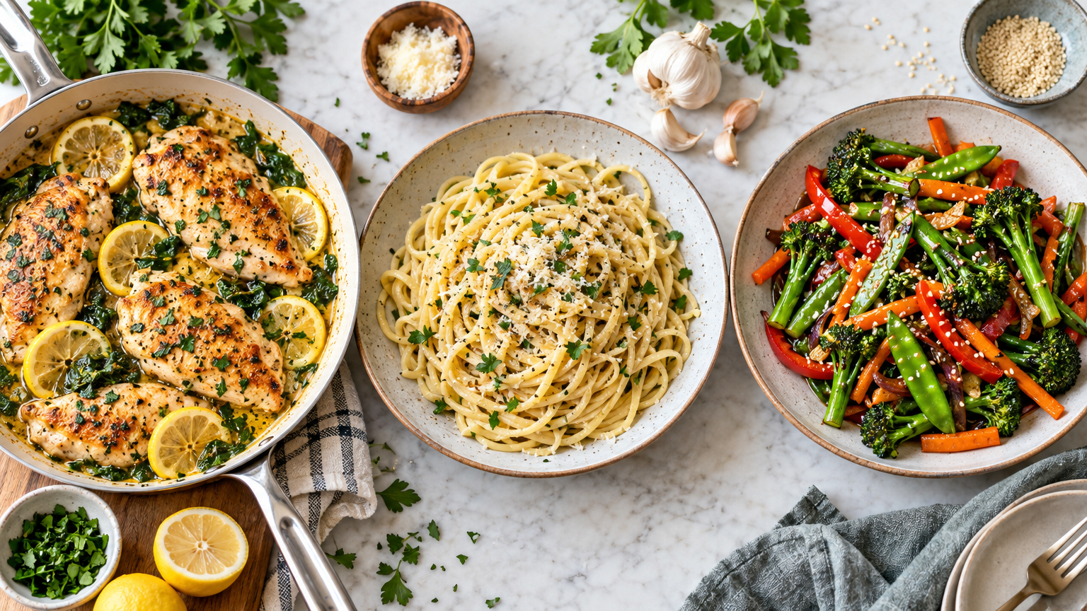 3-Day Weeknight Dinner Quickstart Pack