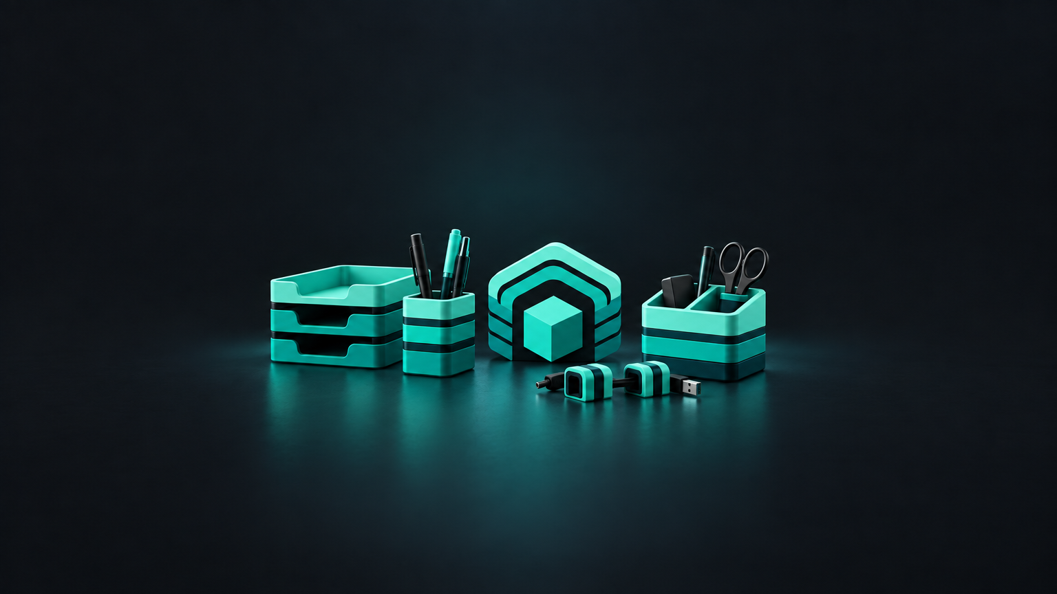 Desk Organizer STL Pack