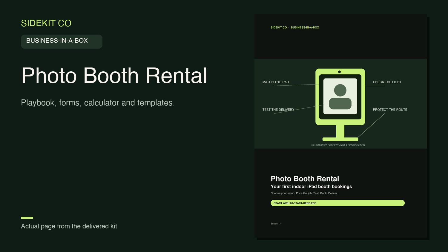 Photo Booth Rental Business-in-a-Box
