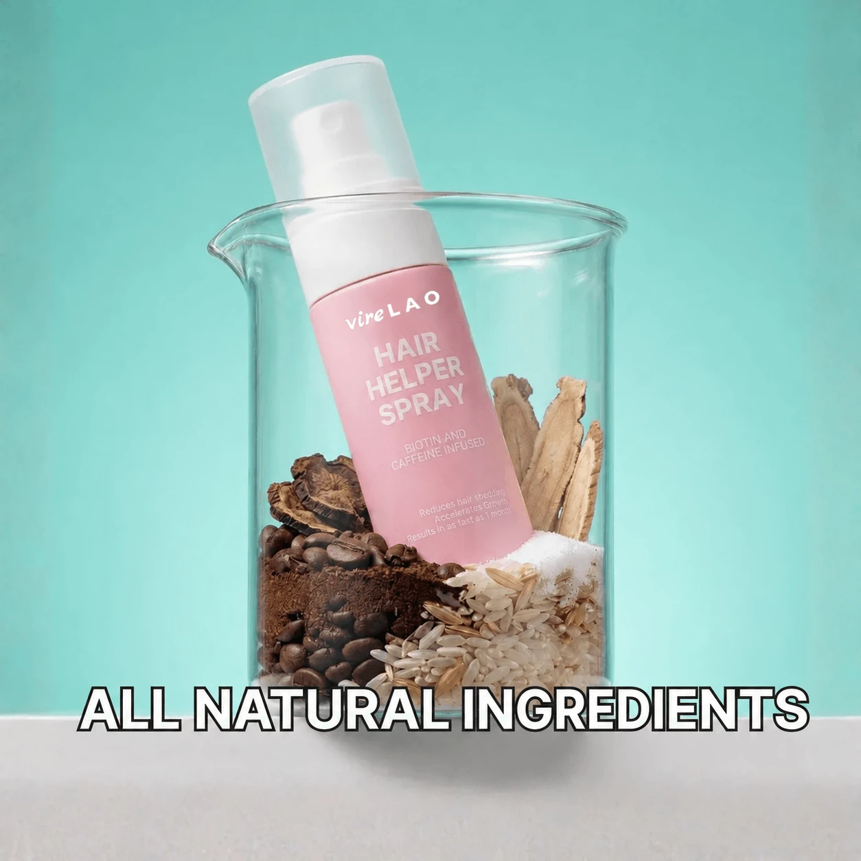 Virelao Hair Helper Spray with its natural ingredients