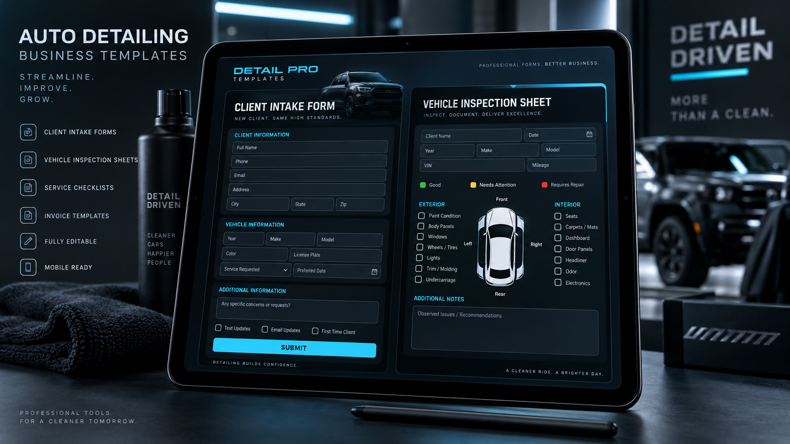 Mobile Detailer Starter OS