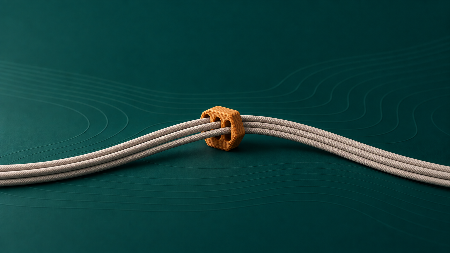 Hex Cable Comb — Print-Ready STL