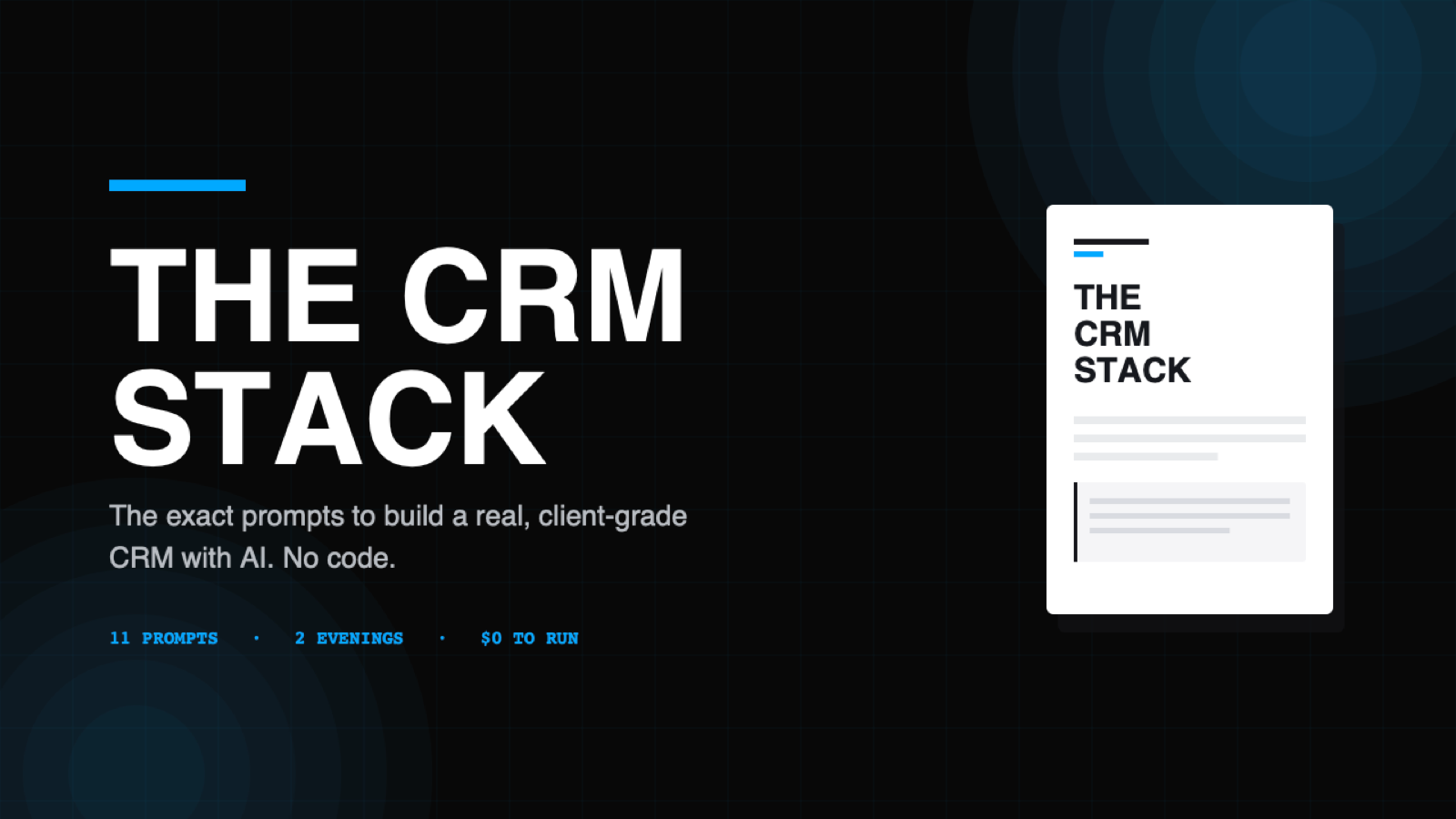 THE CRM STACK