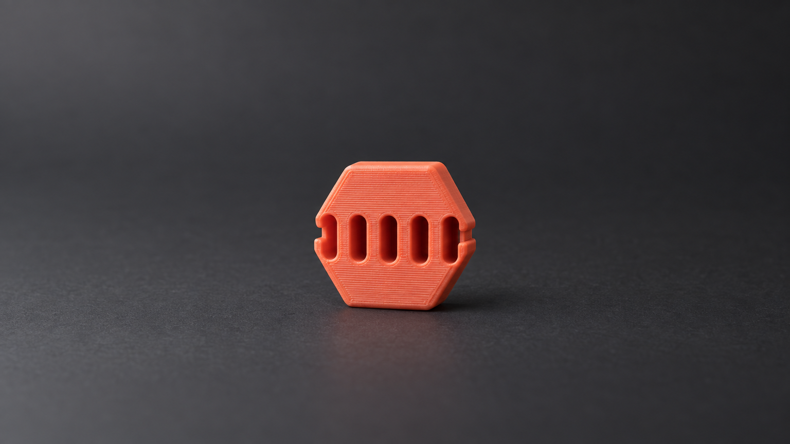 Hex Cable Comb — Print-Ready STL