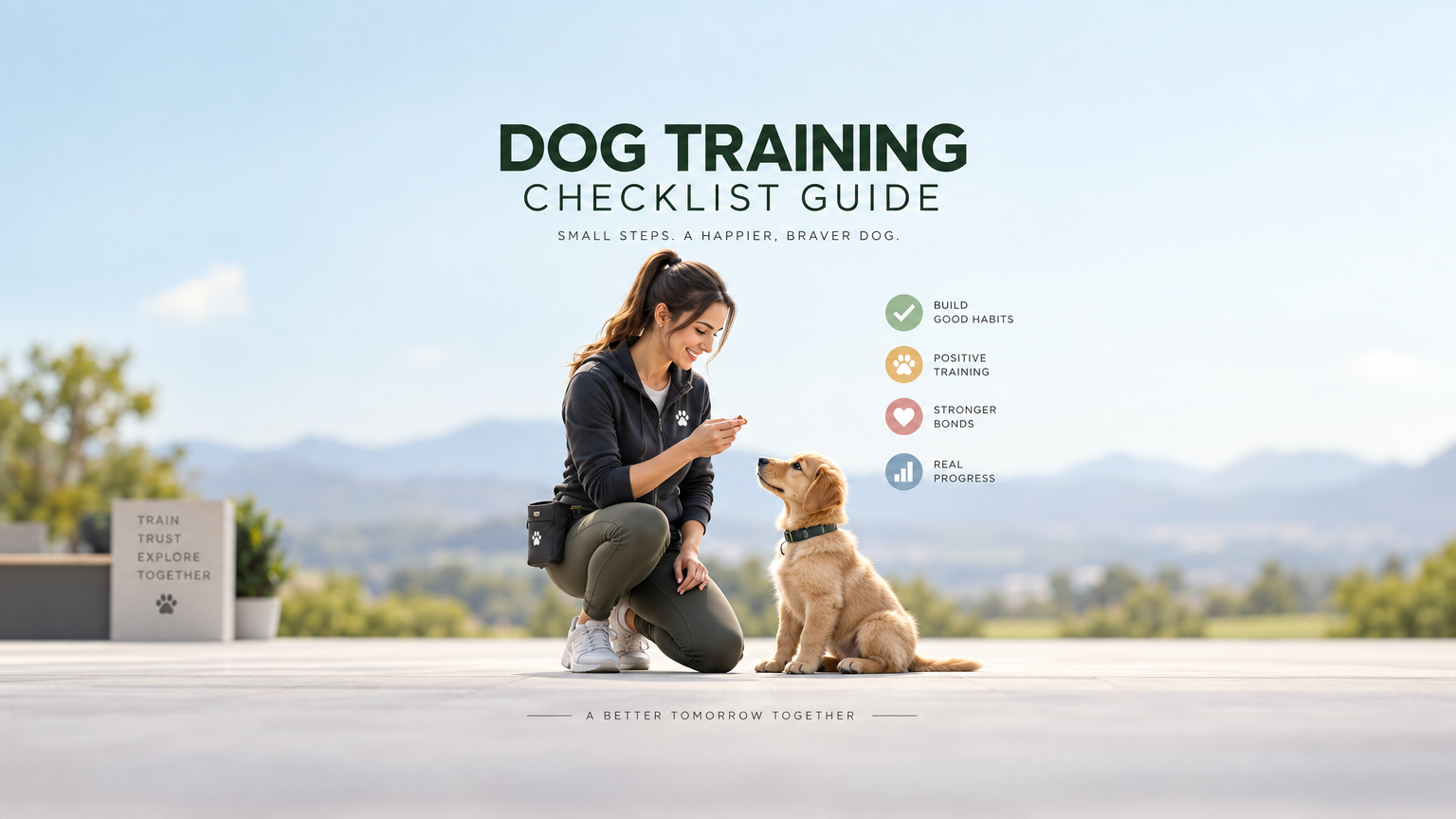 Dog Training Quickstart Checklist