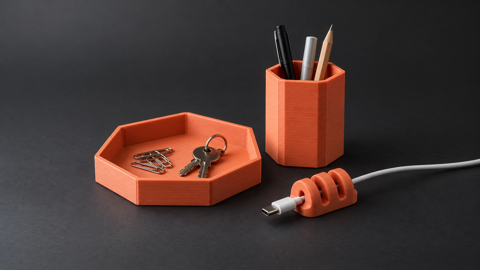Desk Organizer STL Pack
