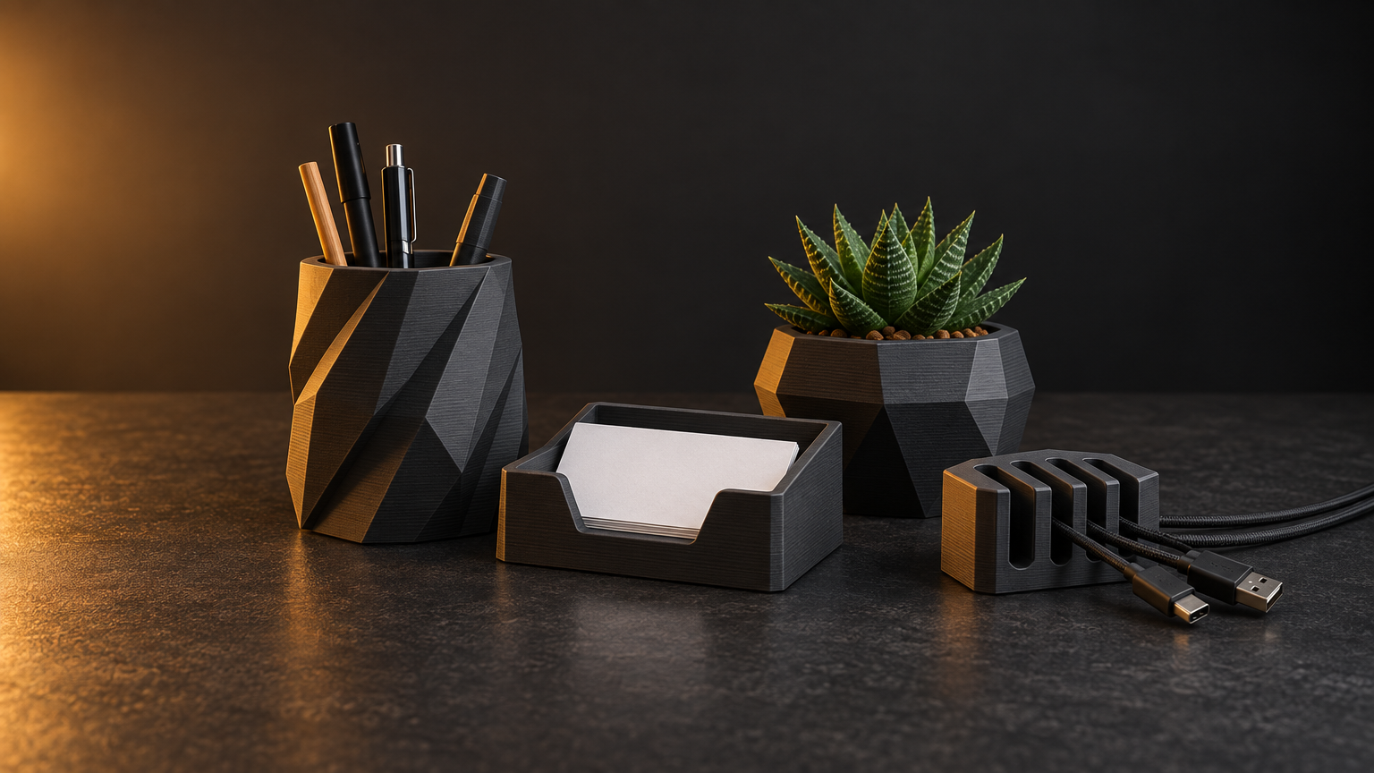 Desk Organizer STL Pack