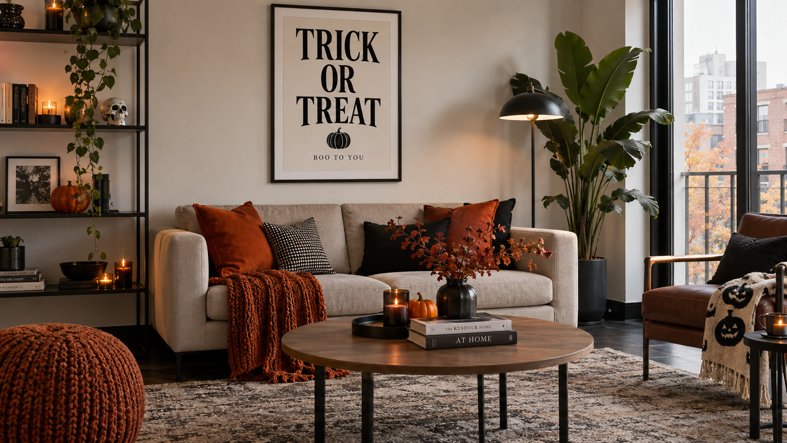 Halloween Apartment Party & Decor Kit