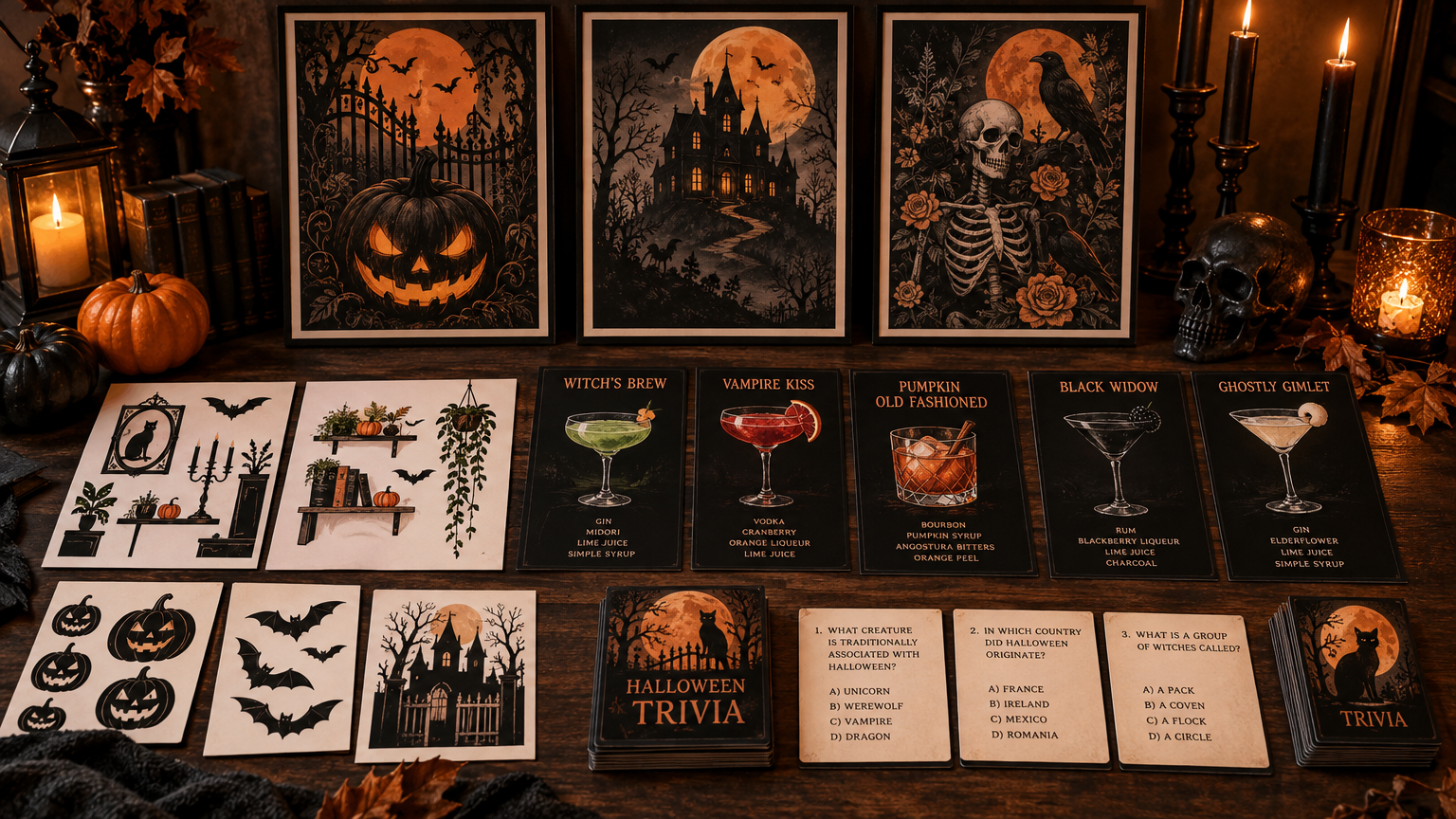 Apartment Halloween Kit