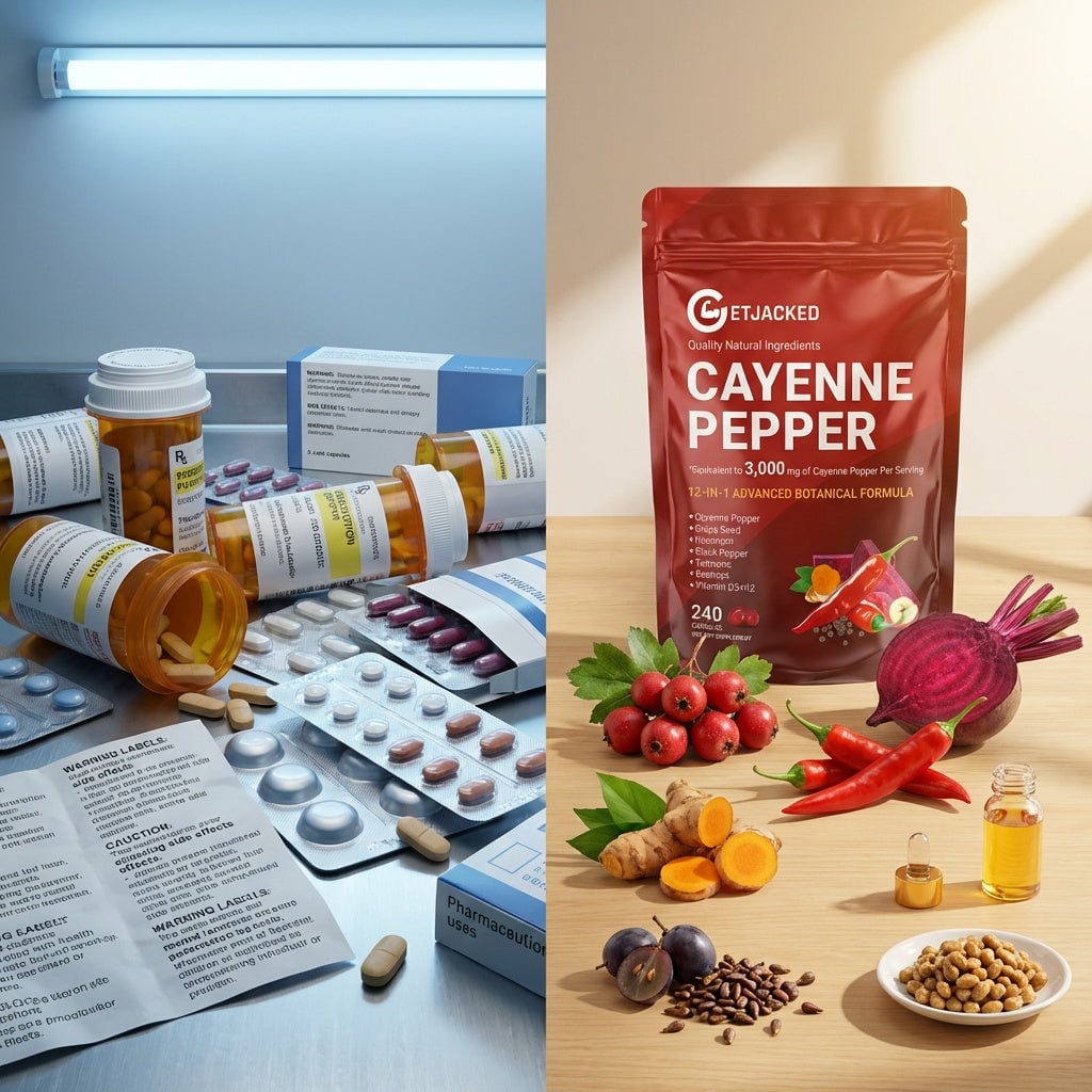 Natural vs pharmaceutical