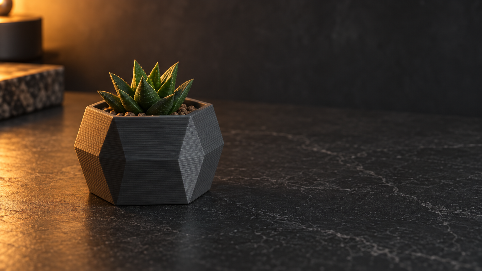Hex Planter — Print-Ready STL