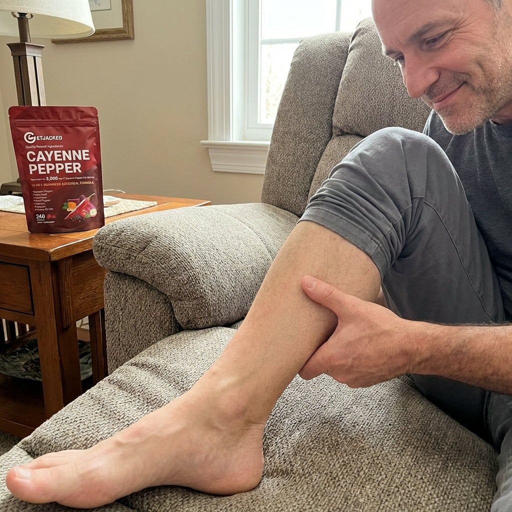 Relaxed ankles and feet