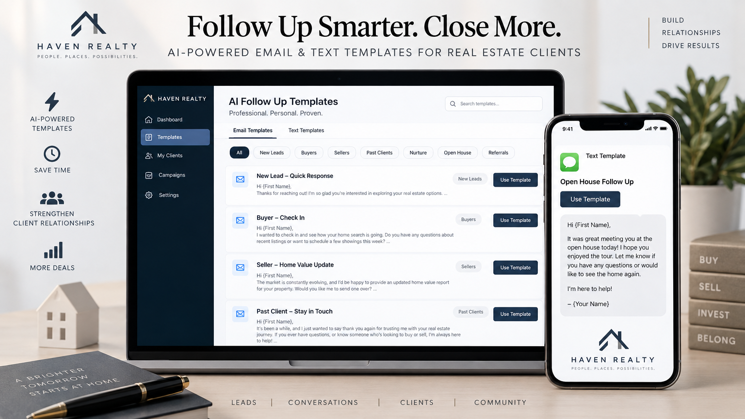 AI Client Follow-Up Templates for Real Estate