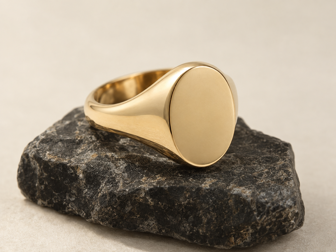 Gold Signet Ring