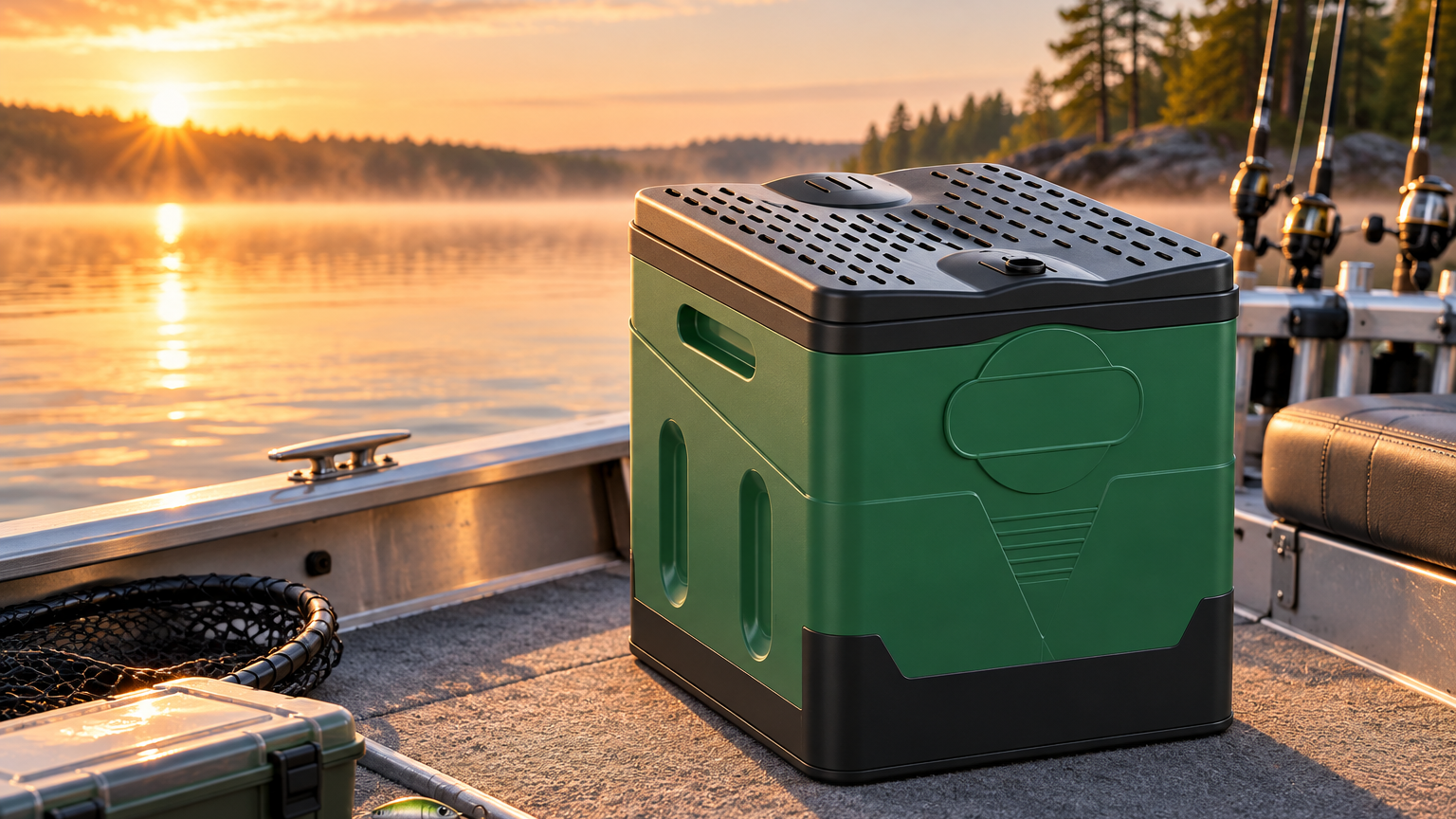 ThroneTrail Fold-Flat Portable Toilet