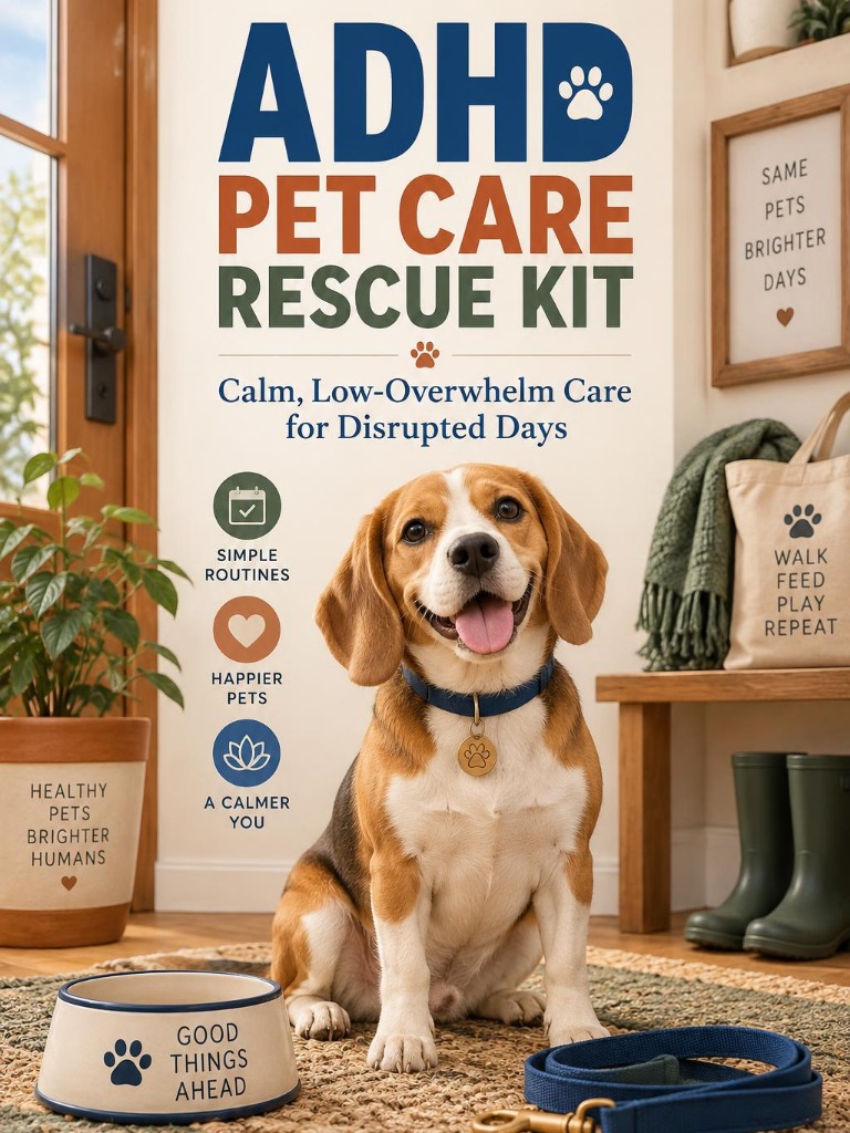 The ADHD Pet-Care Support Kit — Keep the Essentials Moving on Disrupted Days