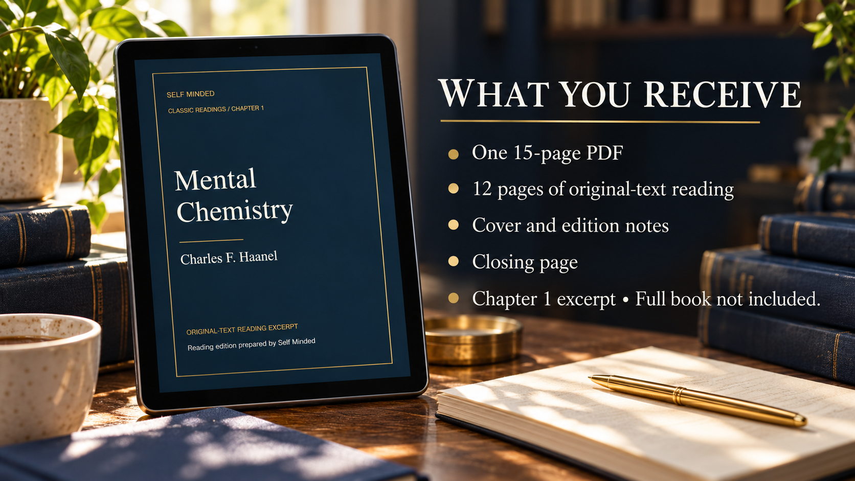Mental Chemistry — Chapter 1: Original-Text Reading Edition