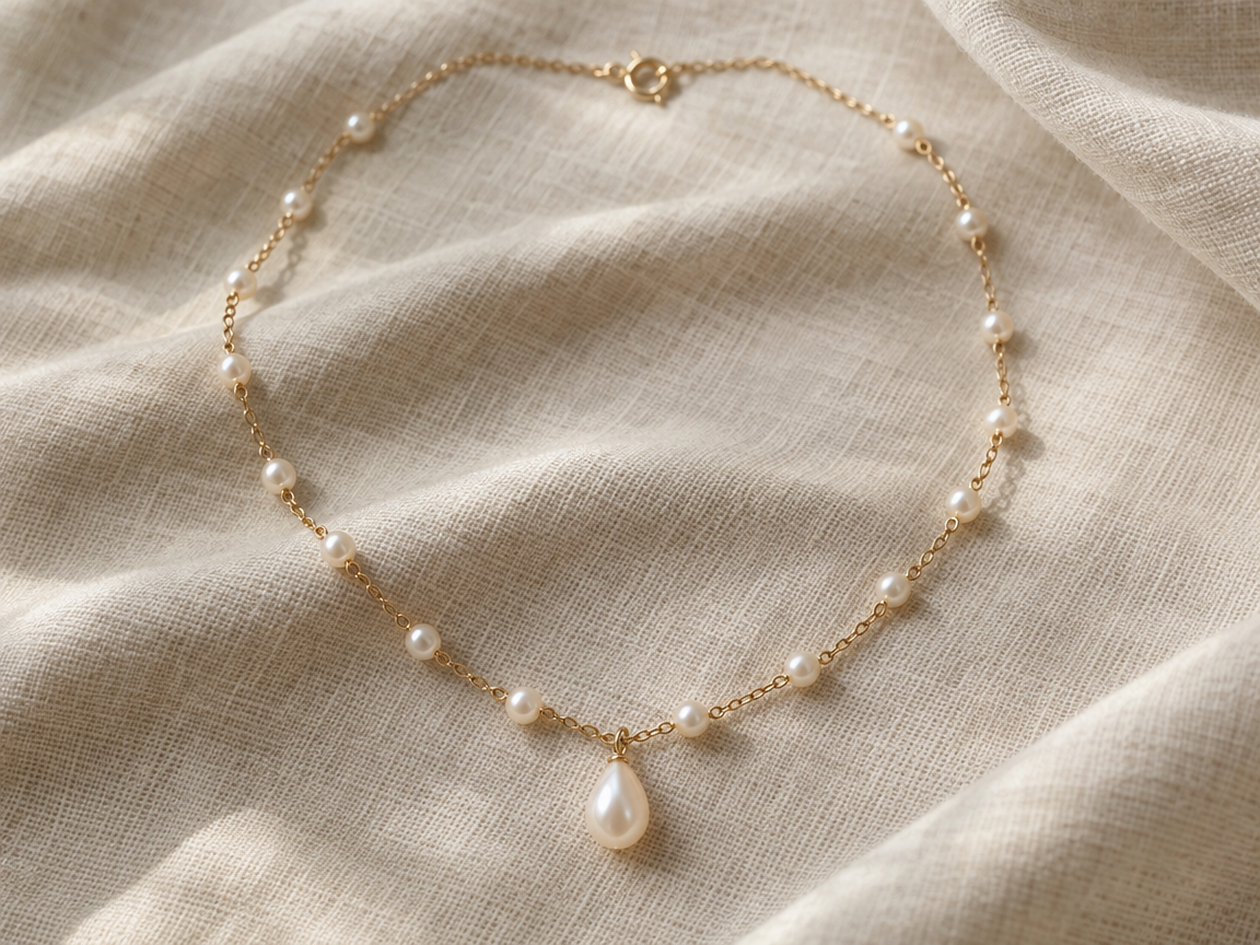 Pearl Drop Necklace
