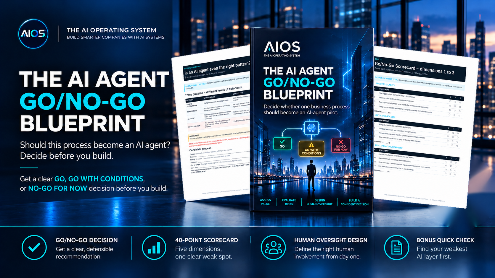 AI Agent Go/No-Go Blueprint