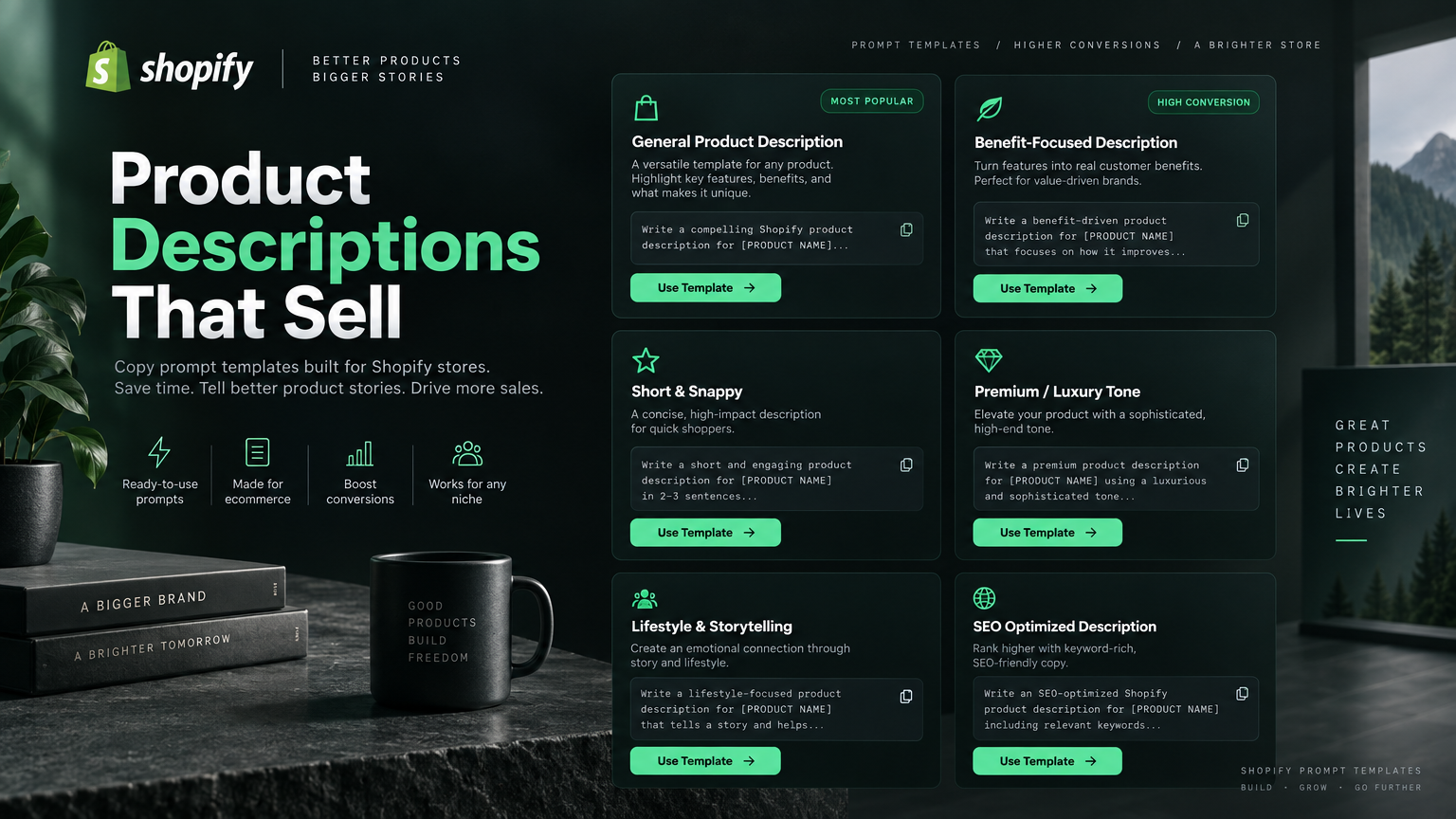 Shopify AI Prompt Vault
