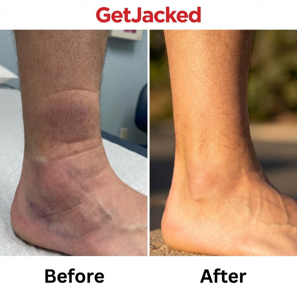 Before and after circulation improvement