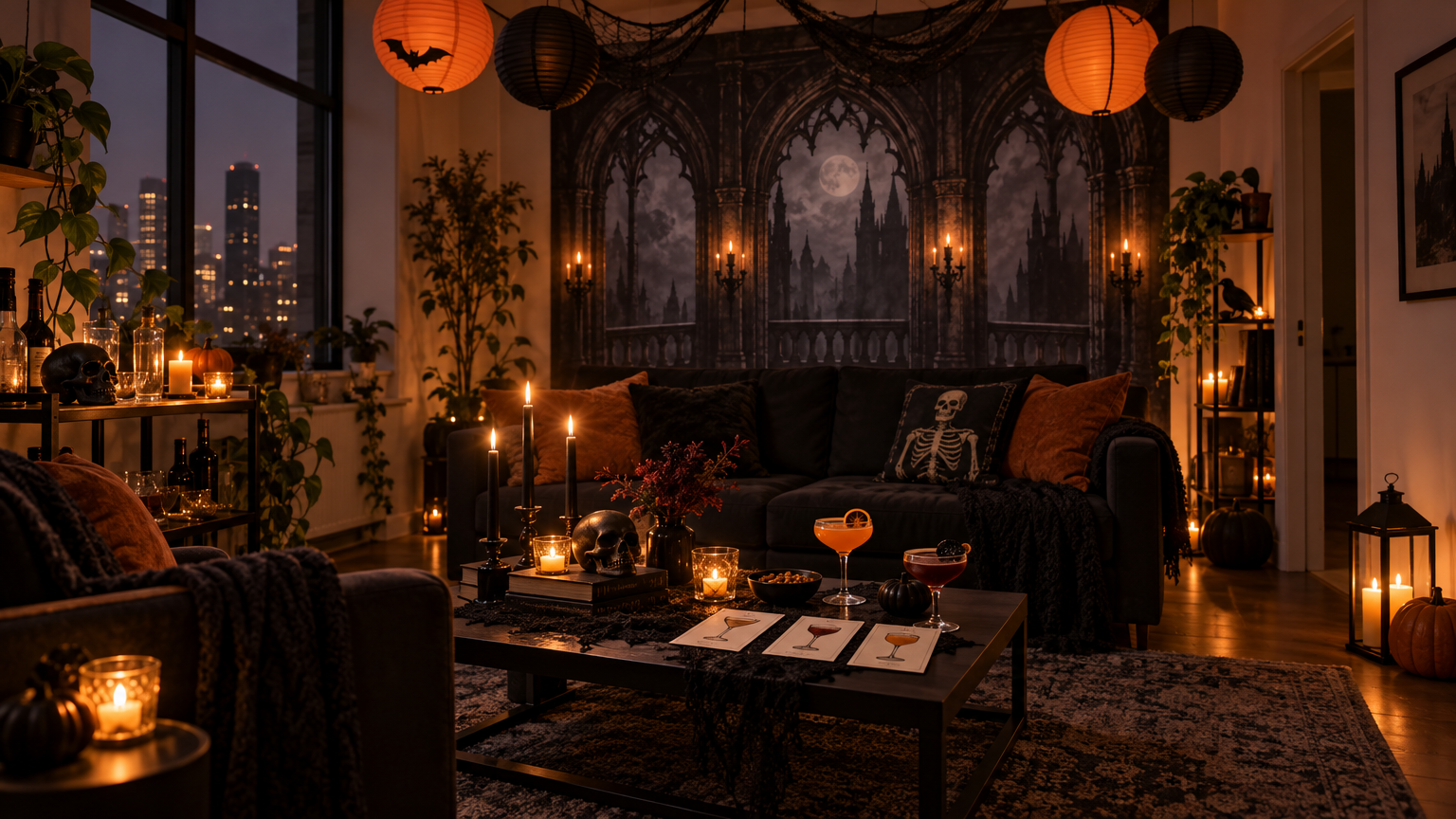 Apartment Halloween Party Kit