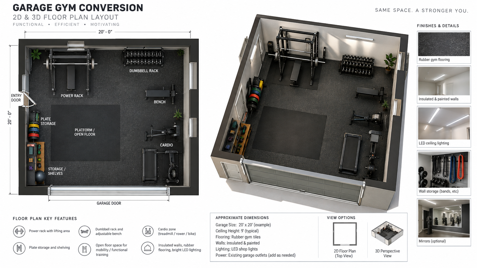 Garage Gym Blueprint & Equipment Audit