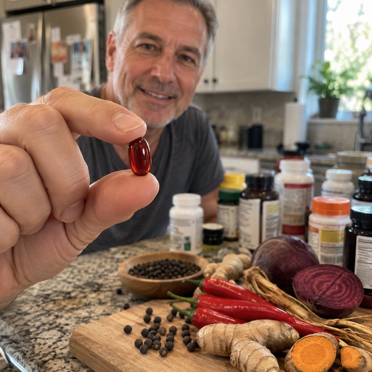 GetJacked Cayenne Pepper Softgels bottle