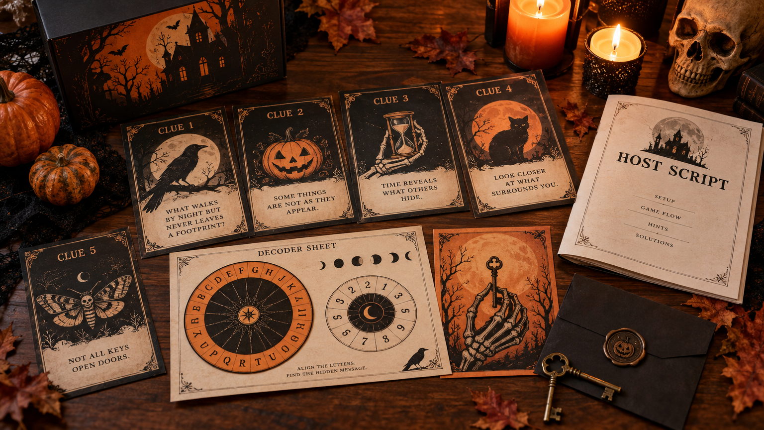 Halloween Apartment Mystery Kit
