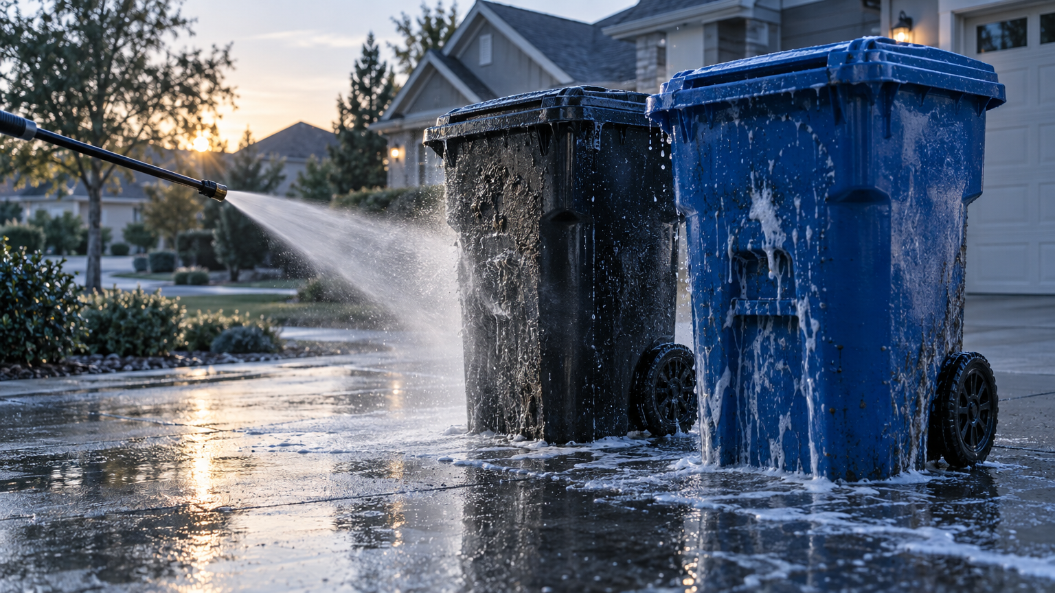 Trash Bin Cleaning