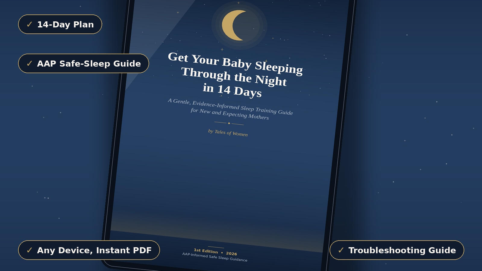 Get Your Baby Sleeping Through the Night in 14 Days