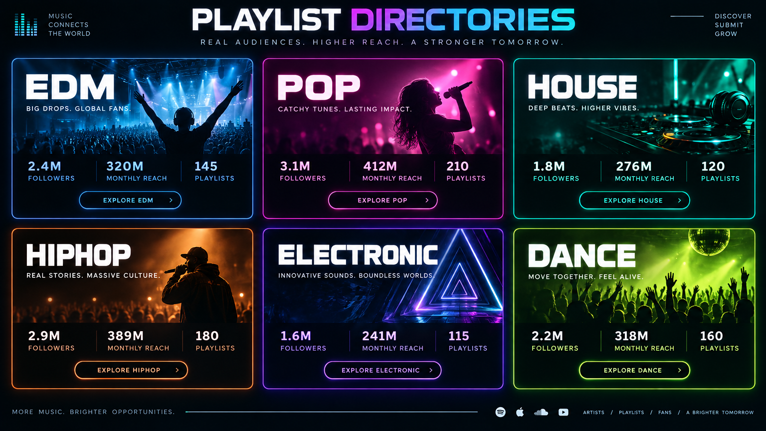 Complete Spotify Curator All-Genre Bundle