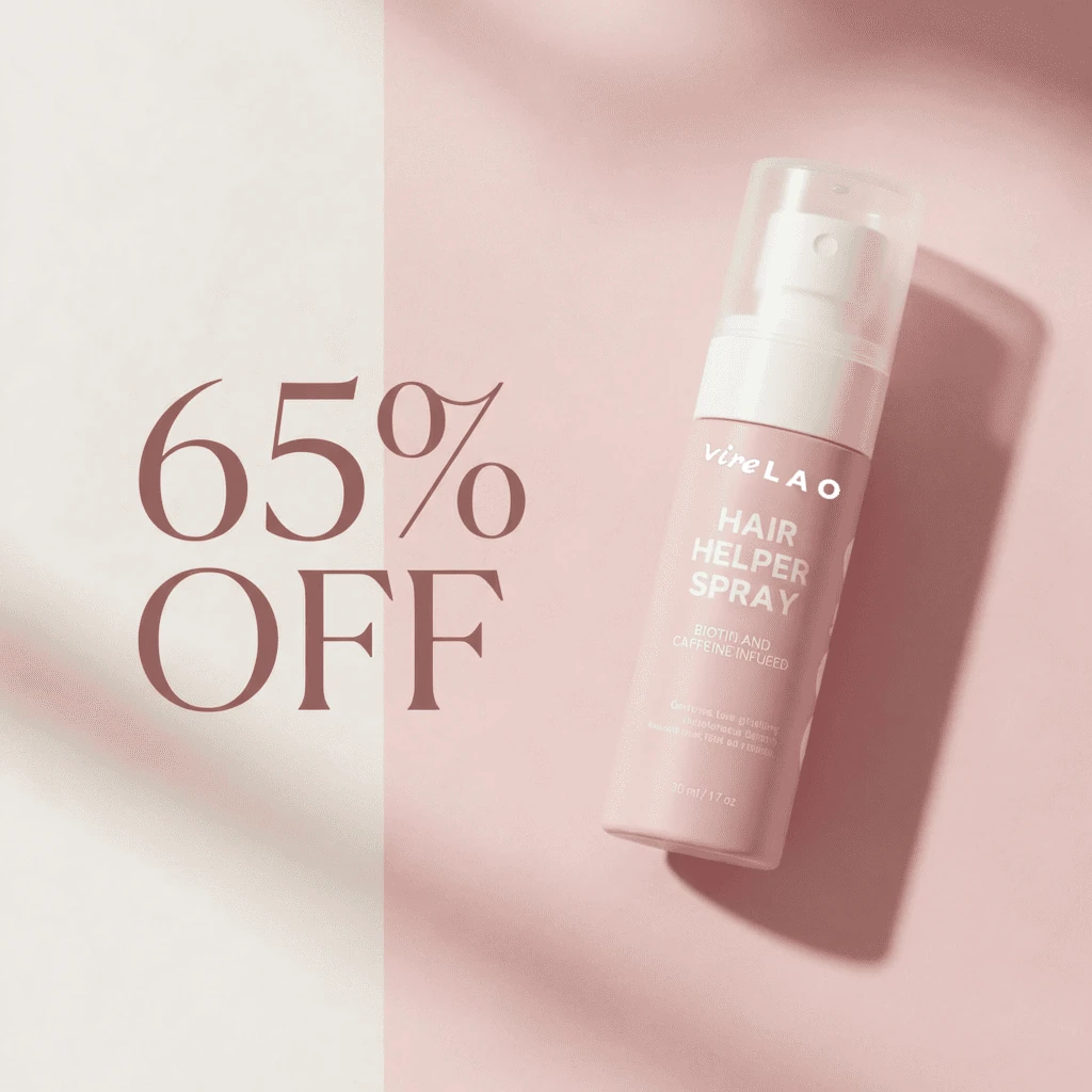 Virelao Hair Helper Spray – 65% off bundles
