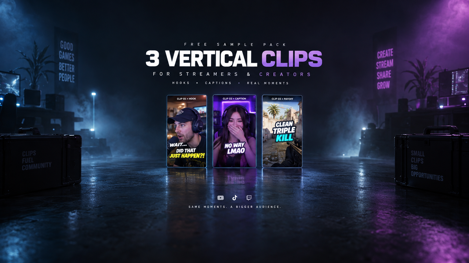 Free Sample Clip Pack
