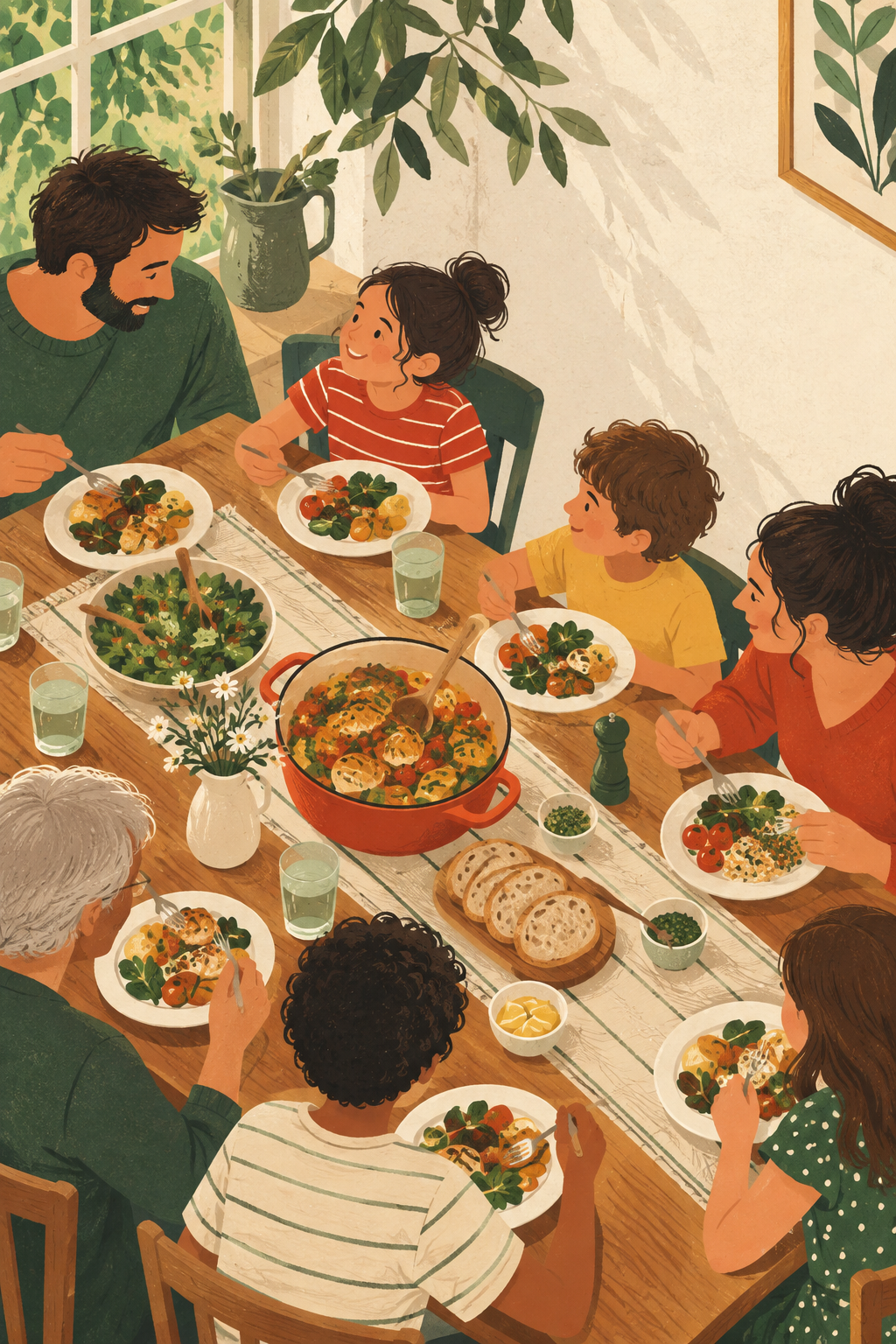 Seven-Dinner Family Planning Kit