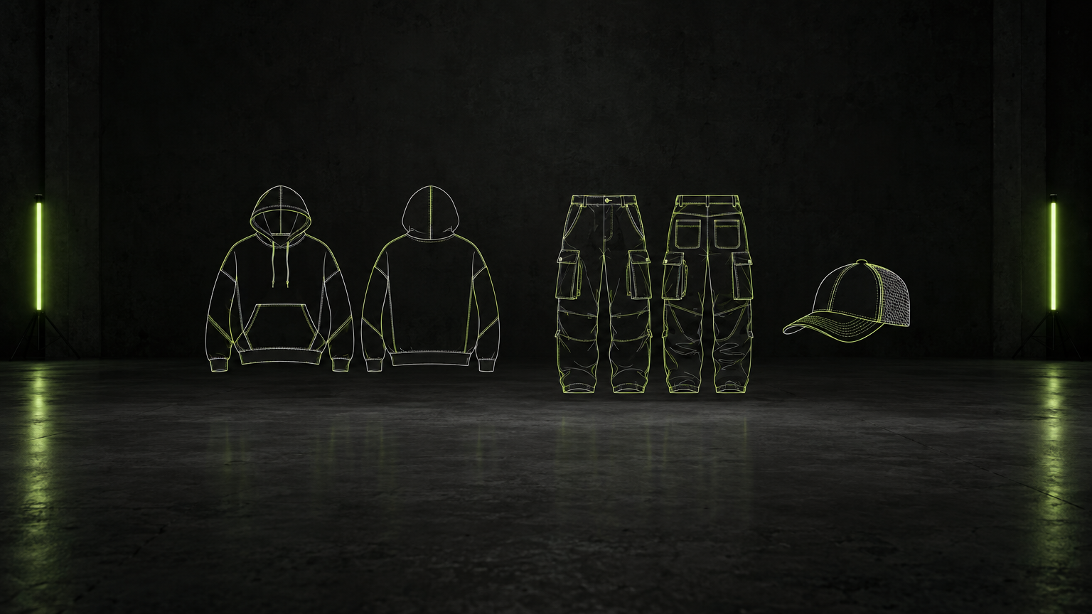 Streetwear Production Tech Pack Vault