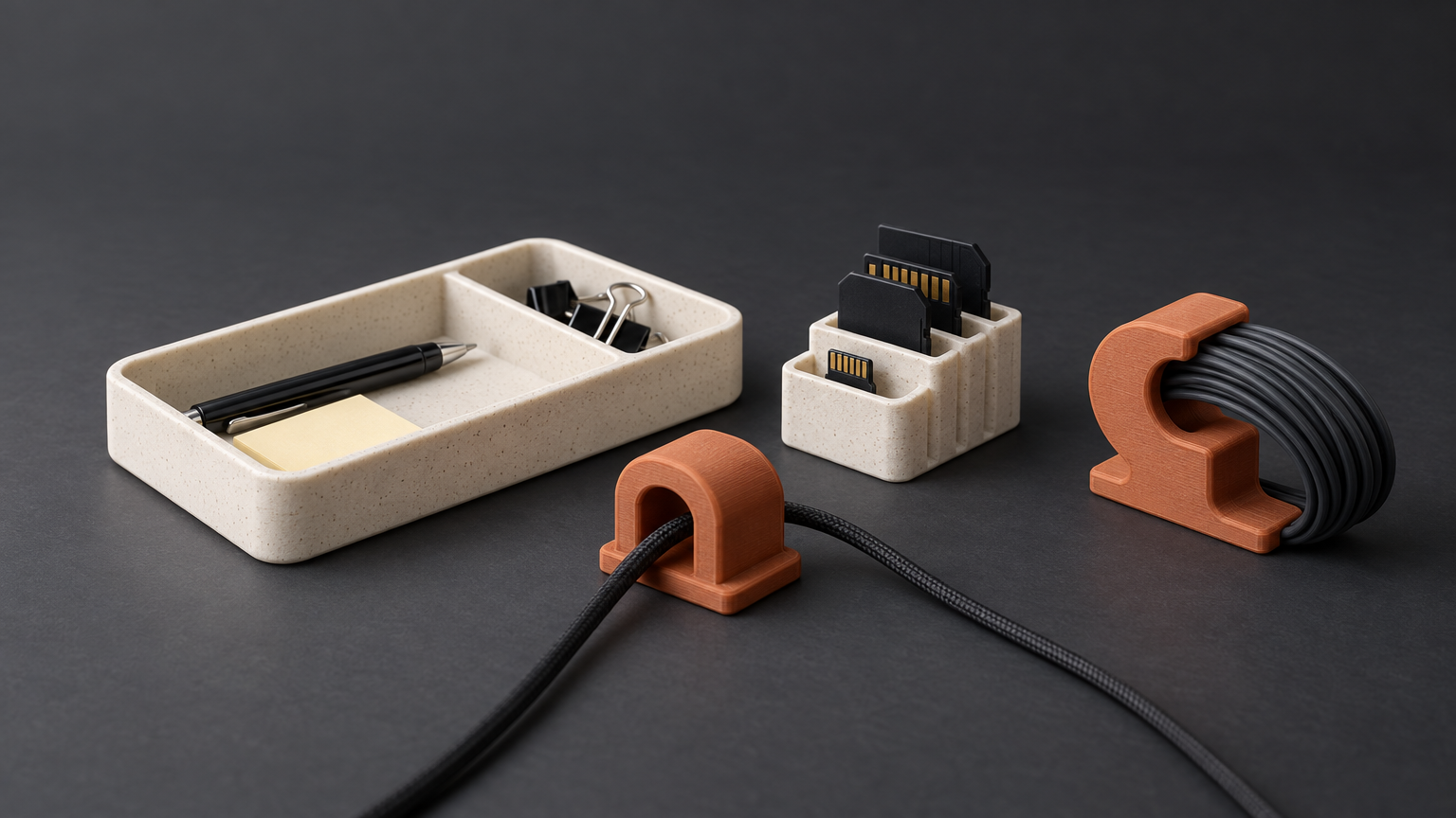 Desk Organizer STL Pack