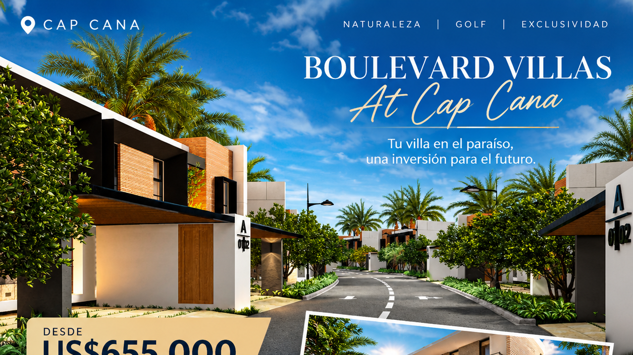 Villa de Lujo Cap Cana 3 Habitaciones