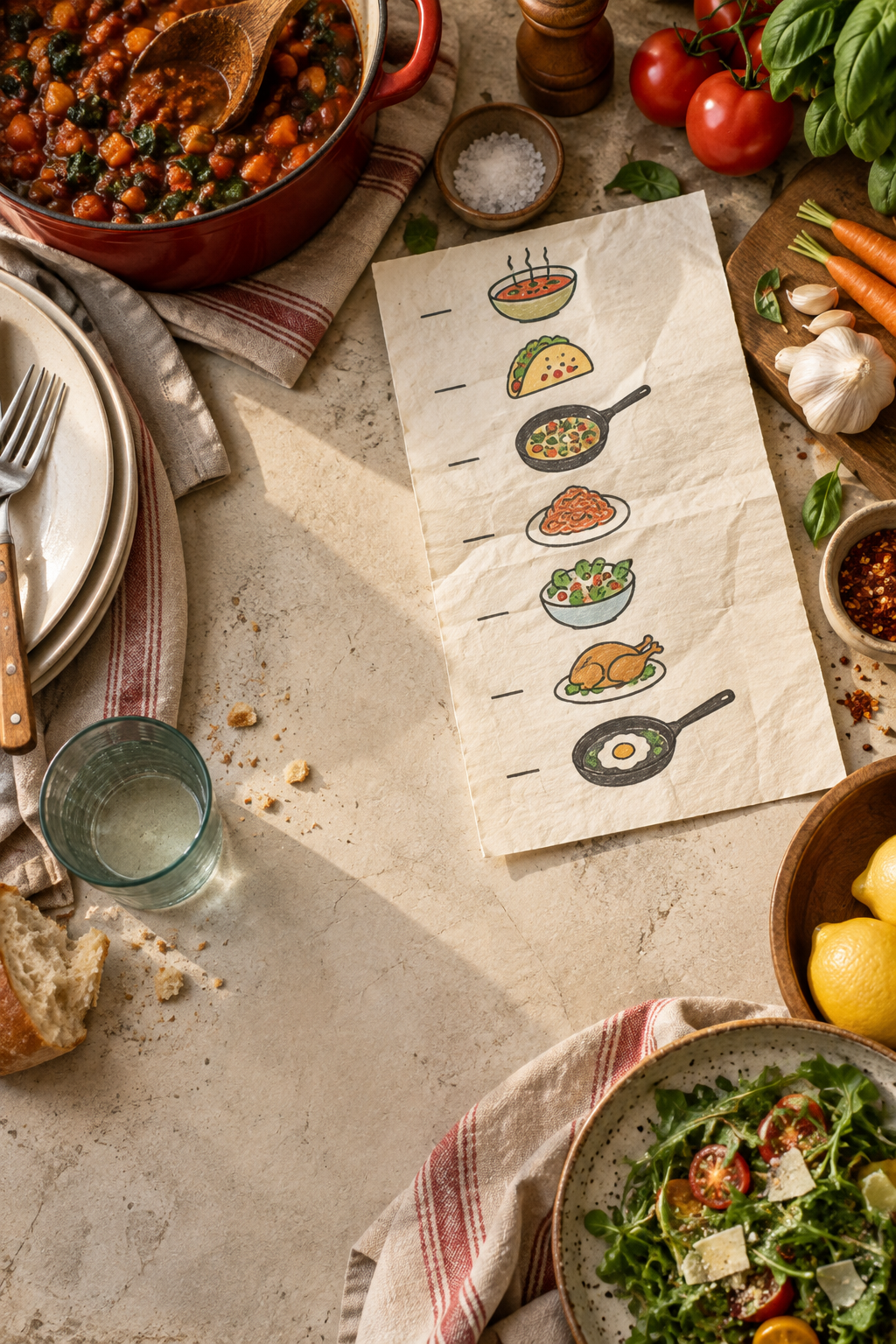 Seven Family Dinners Everyone Can Eat