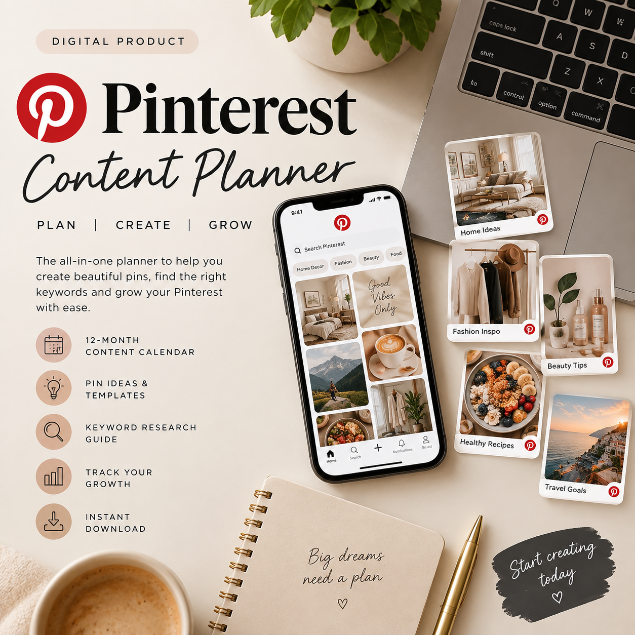 Pinterest Content Planner