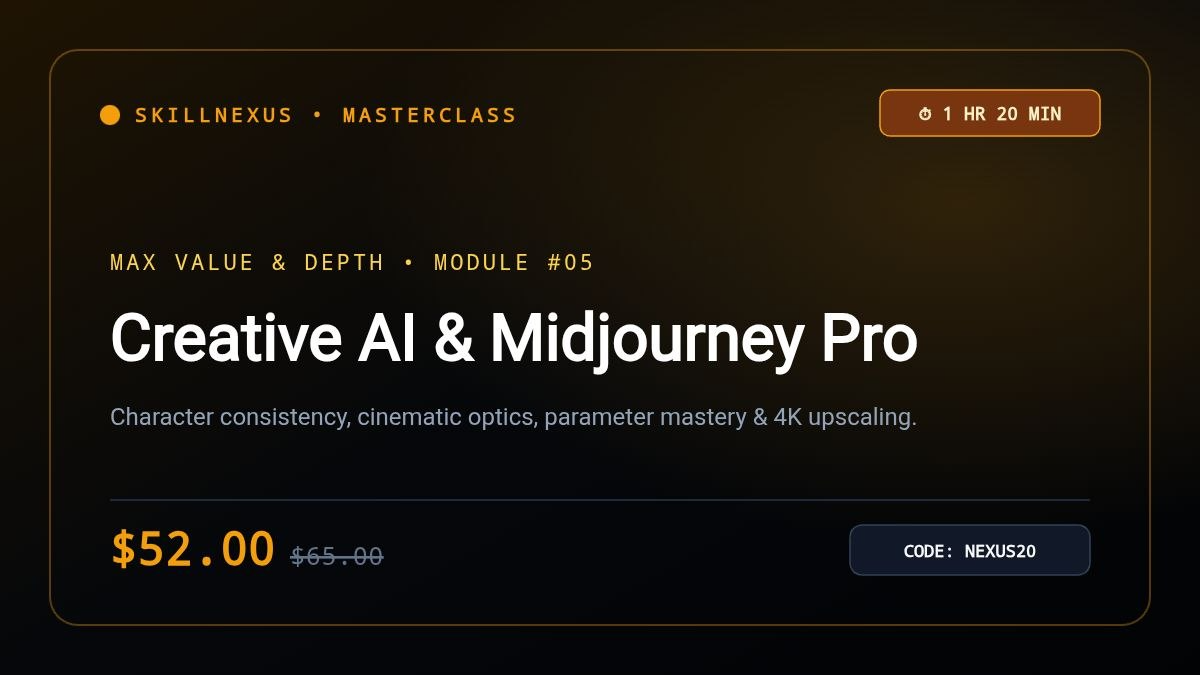 Creative AI & Midjourney Pro