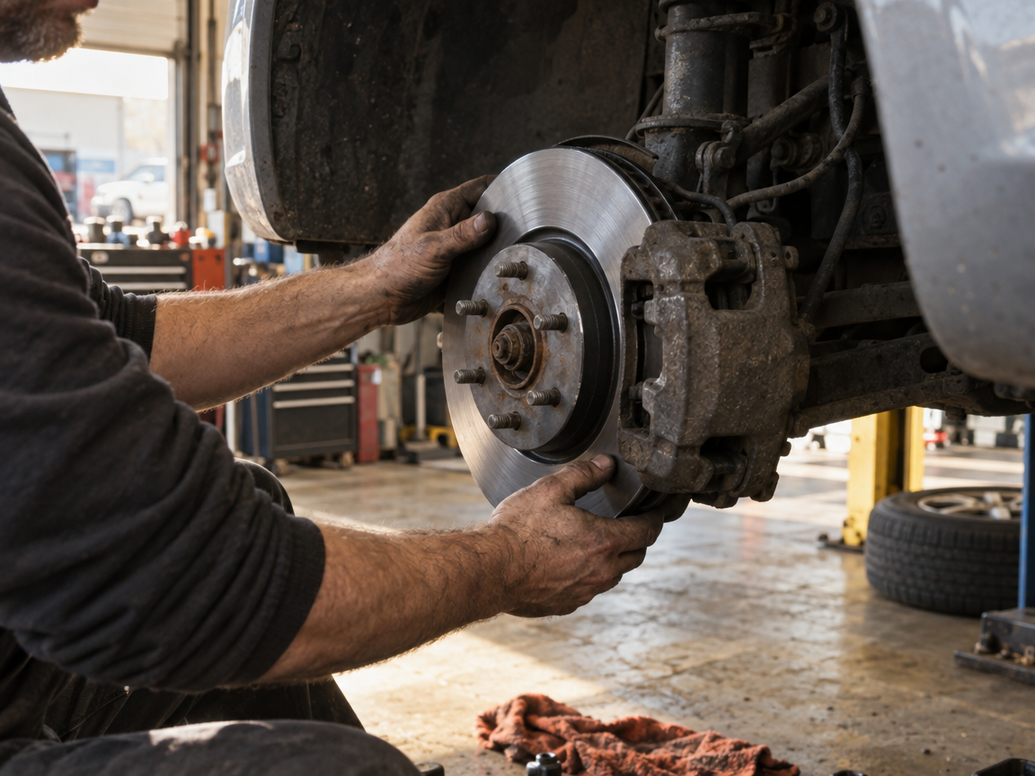 Brake Pad and Rotor Service