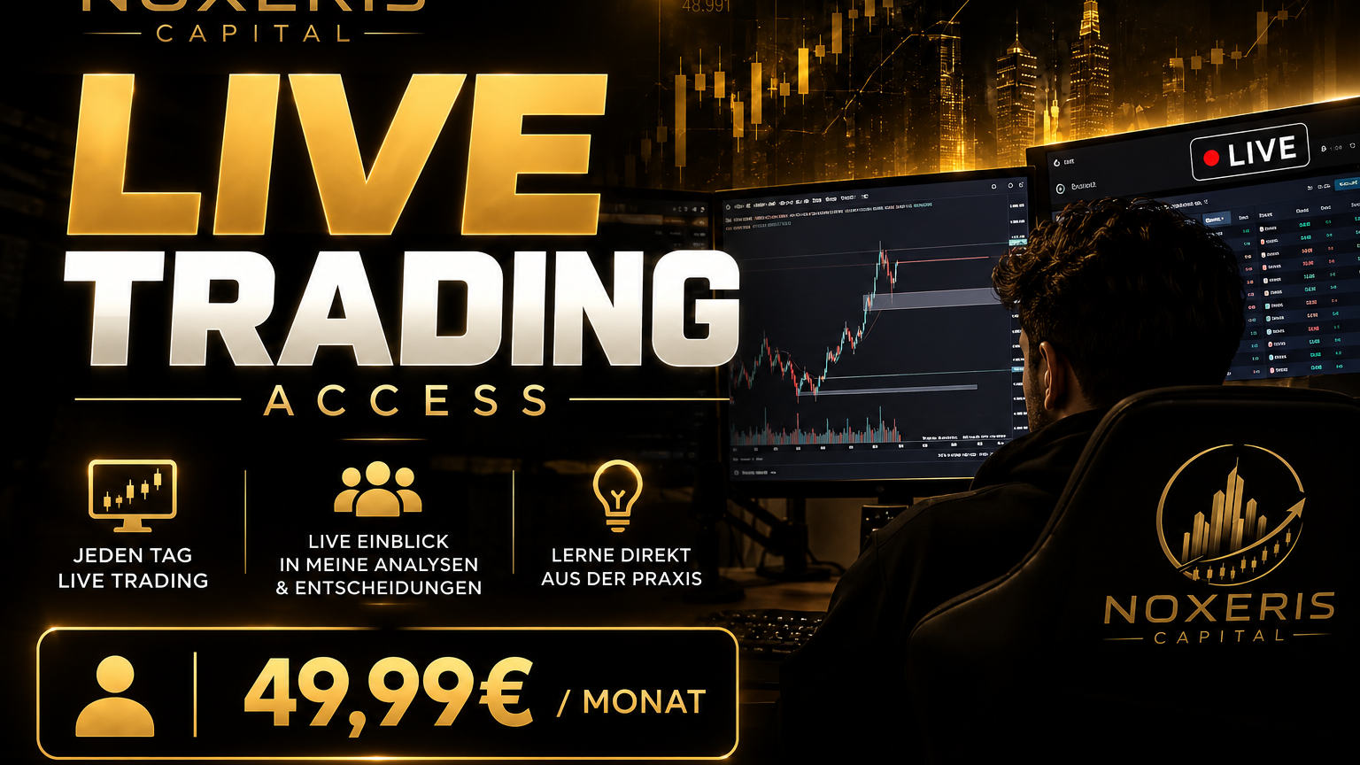 Live - Trading Zugriff: 49,99€