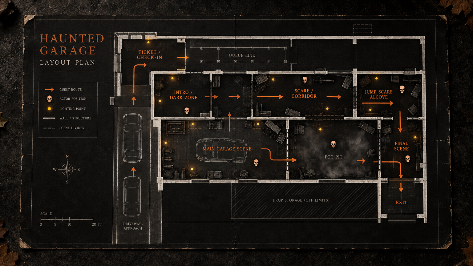Haunted House Host Blueprint