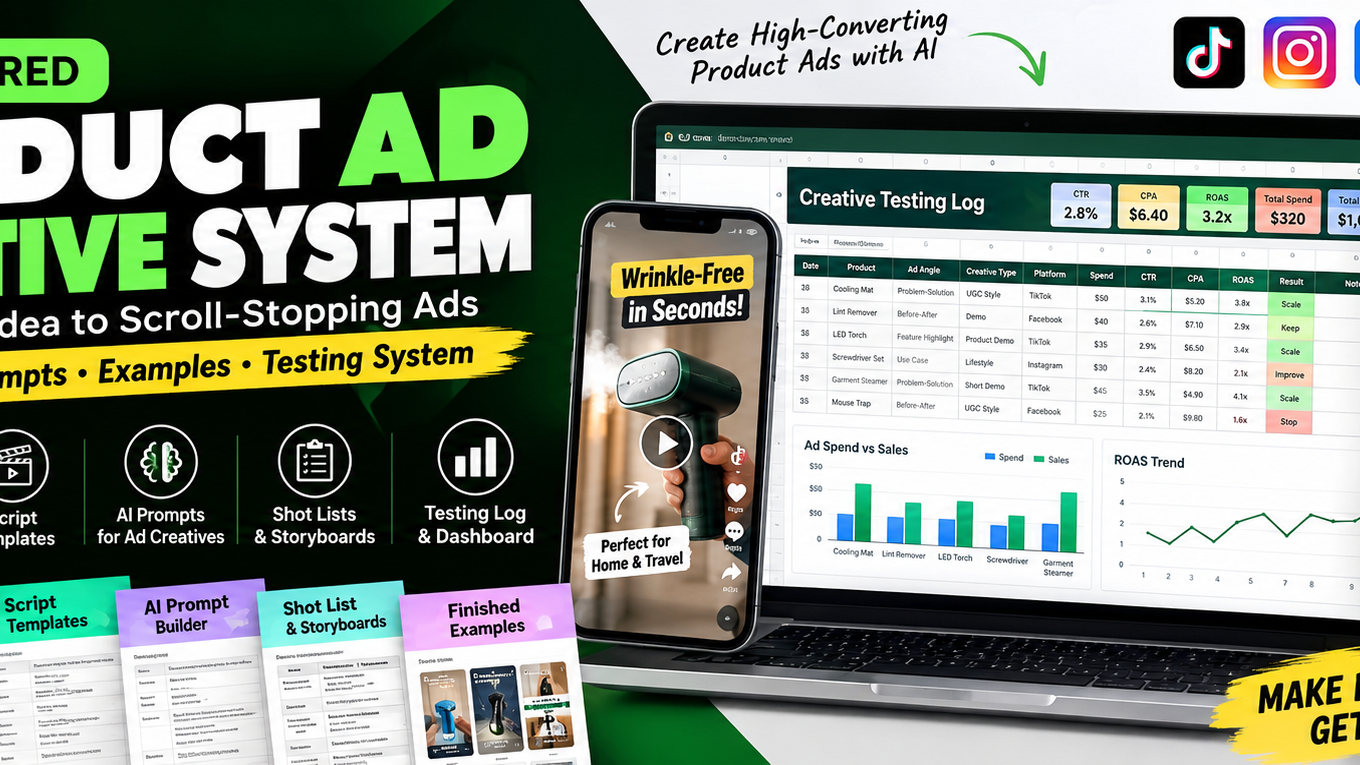 AI Product Ad Creative System