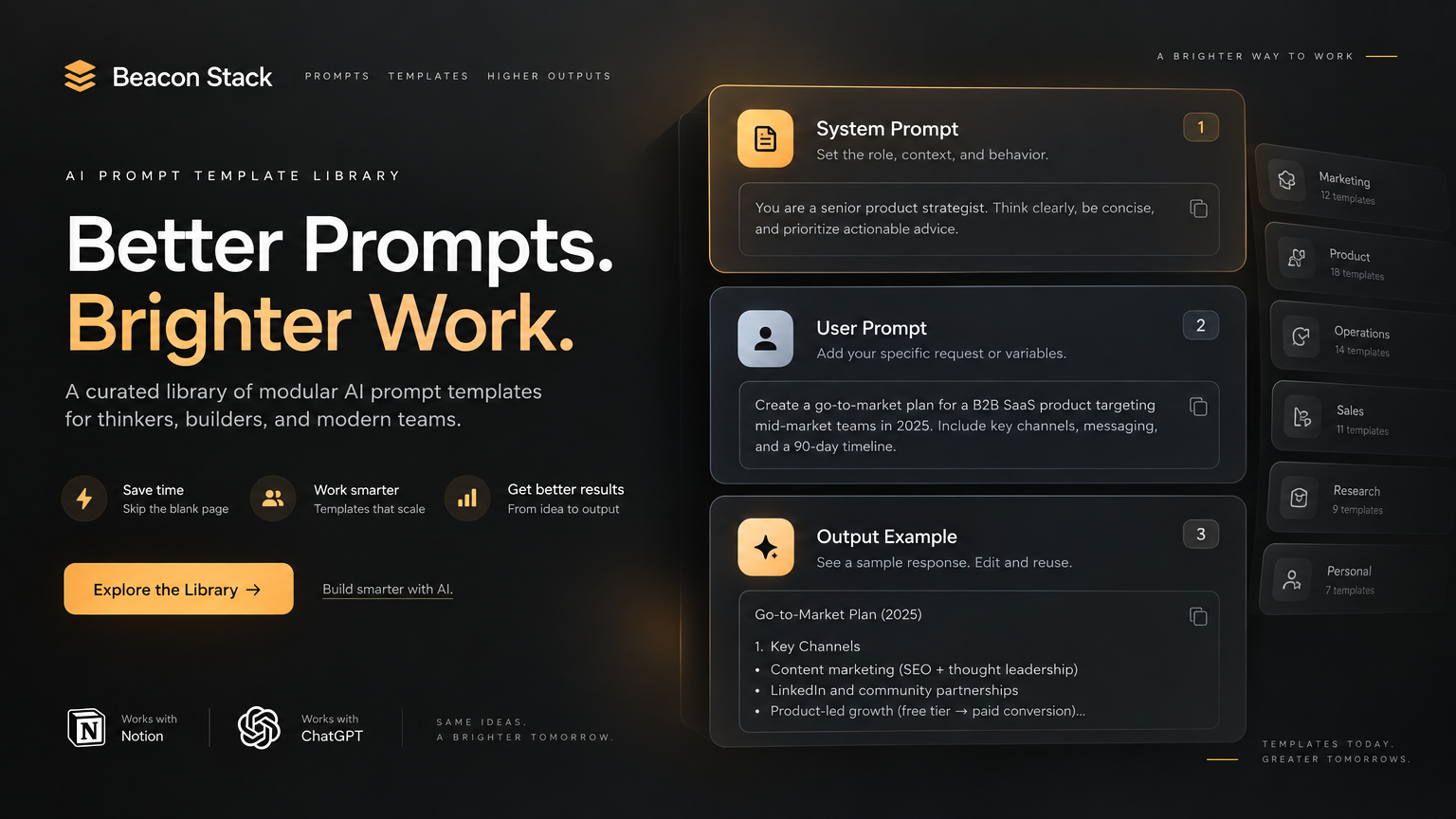 Beacon Stack Prompt Vault