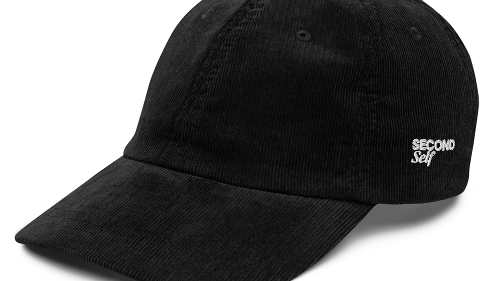 SECOND SELF Embroidered Corduroy Cap